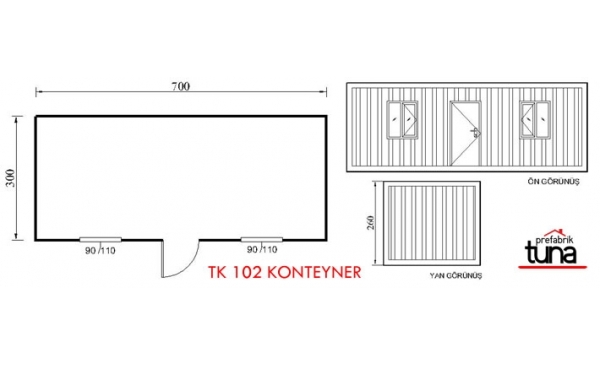 TK 102 Konteyner